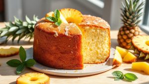 Photo: Super Moist Pineapple Cake Recipe - Must Try!