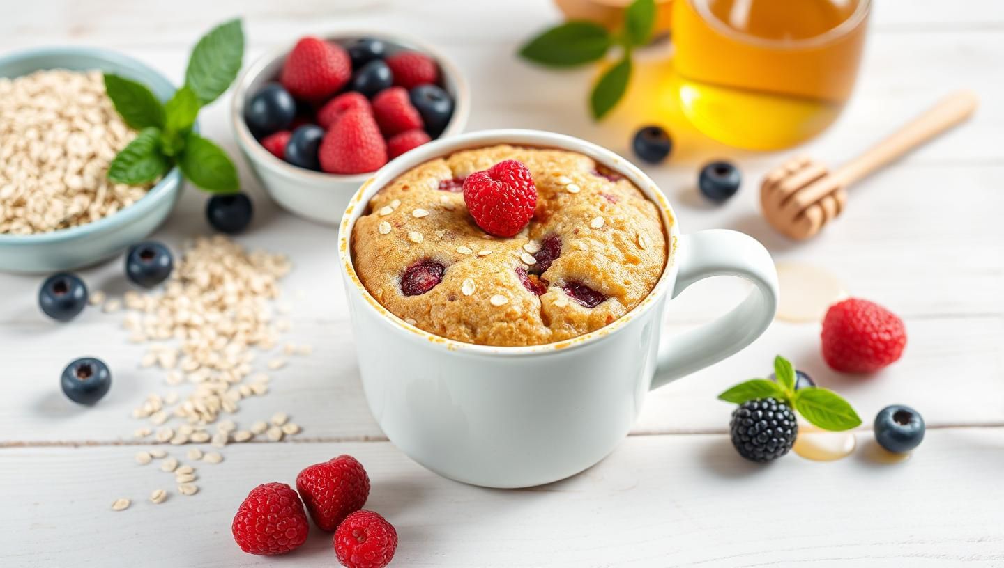 Photo: Healthy Mug Cake Recipe: Quick, Easy, and Delicious!