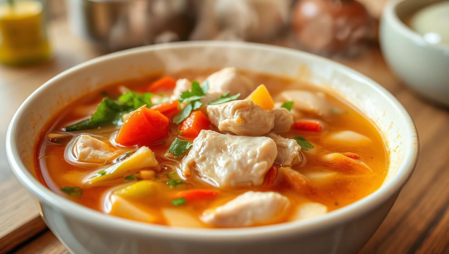 Photo: Chinese Chicken Soup Recipe: Easy, Hearty, and Delicious!