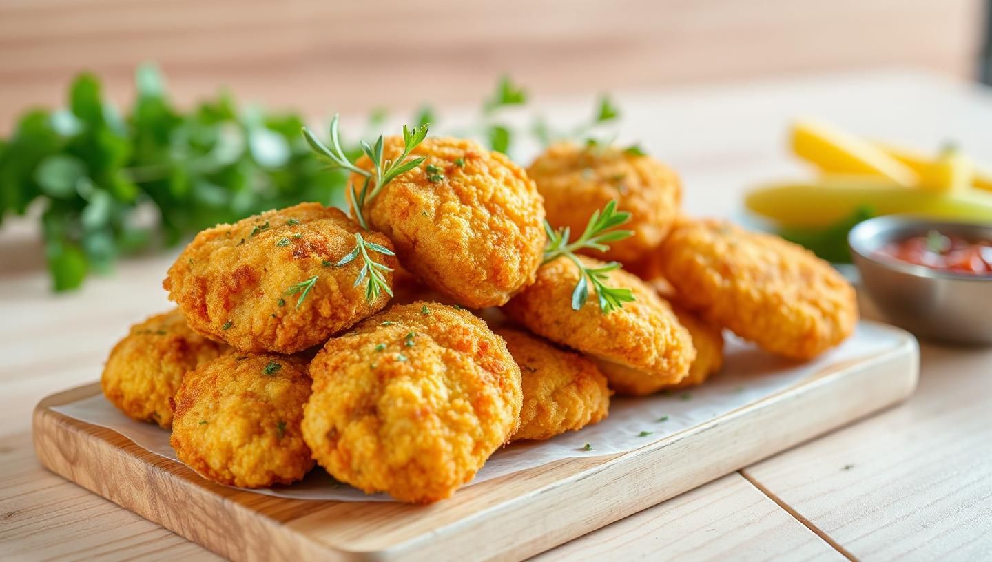 Photo: Healthy Chicken Nugget Recipe: Easy & Delicious!